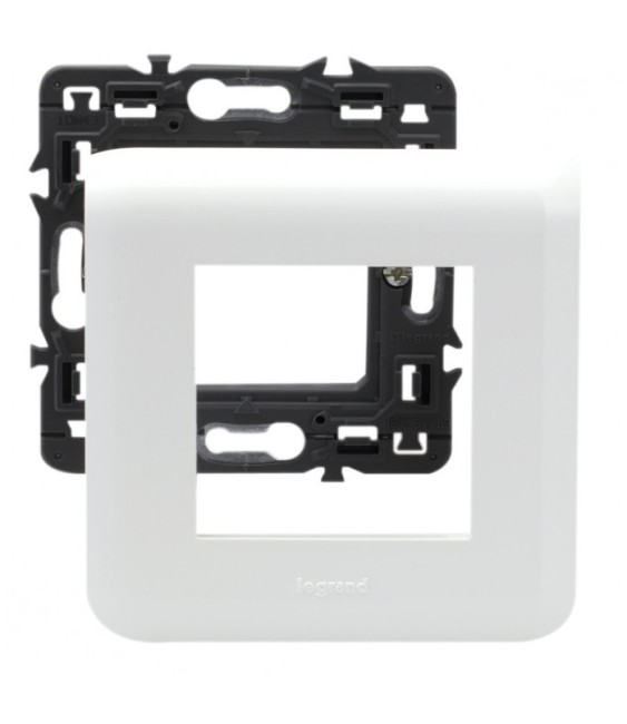 Support de plaque à vis Mosaïc - 2 modules - LEGRAND