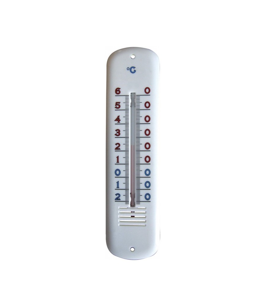 Thermomètre plastique / Blanc - 190 x 47 - STIL Thermomètre plastique / Blanc - 190 x 47 - STIL