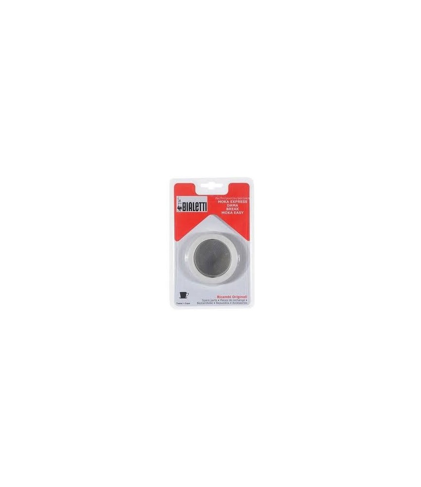 Lot 3 joints + filtre Moka, Bialetti 12T (9 cm)