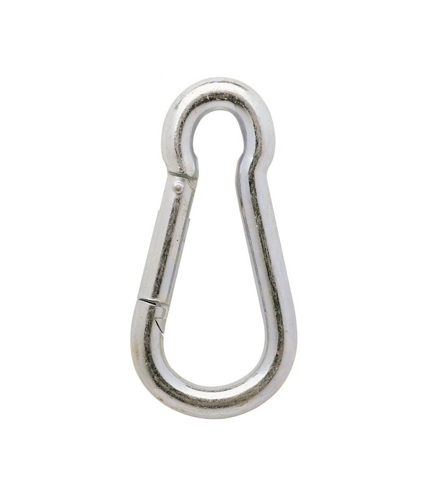Mousqueton de pompier - Longueur 60 mm - Vendu par 10 Mousqueton de pompier - Longueur 60 mm - Vendu par 10