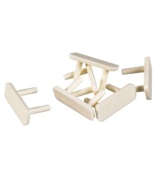 Obturateur rectangulaire pour prise - Lot de 6 pièces -LEGRAND