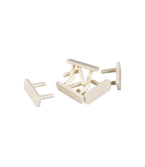 Obturateur rectangulaire pour prise - Lot de 6 pièces -LEGRAND