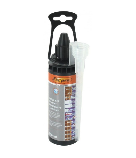 Fix'Pro - Scellement chimique polyester / Gris - 150 ml - FIX'PRO