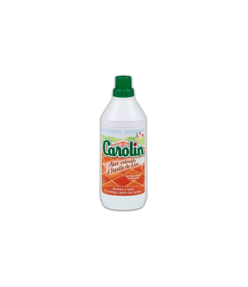 Carolin - Nettoyant Sols - Huile de Lin - 1 L Carolin - Nettoyant Sols - Huile de Lin - 1 L
