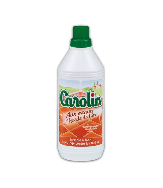 Carolin - Nettoyant Sols - Huile de Lin - 1 L