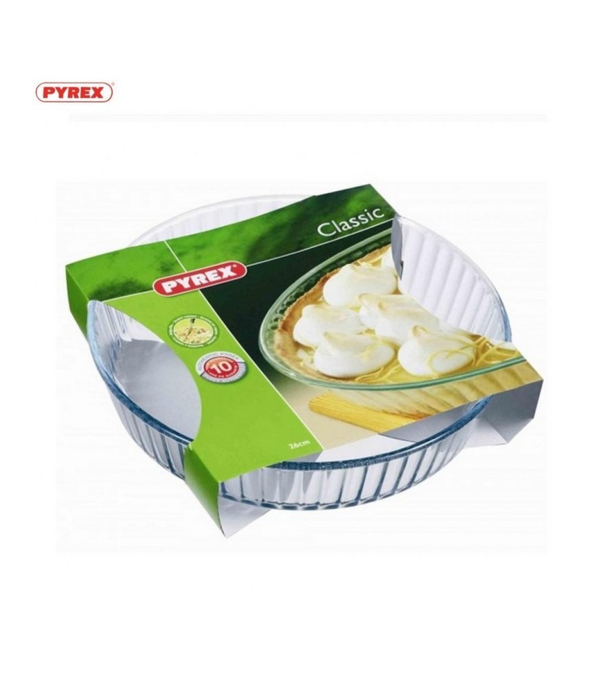 Moule à quatre-quarts rond - D: 26 cm - PYREX Moule à quatre-quarts rond - D: 26 cm - PYREX