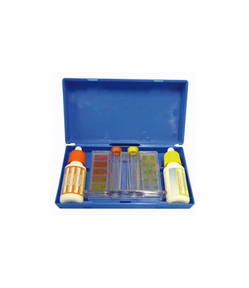 Trousse d'analyse - pH-chlore - BLUE POINT COMPANY Trousse d'analyse - pH-chlore - BLUE POINT COMPANY