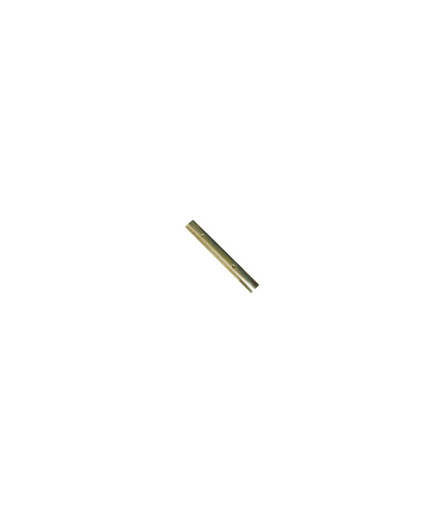 Bande de seuil percée - acier laitonné - 45 mm x 93 cm Bande de seuil percée - acier laitonné - 45 mm x 93 cm