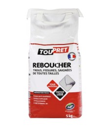 Enduit de rebouchage en poudre - 5 Kgs - TOUTPRET