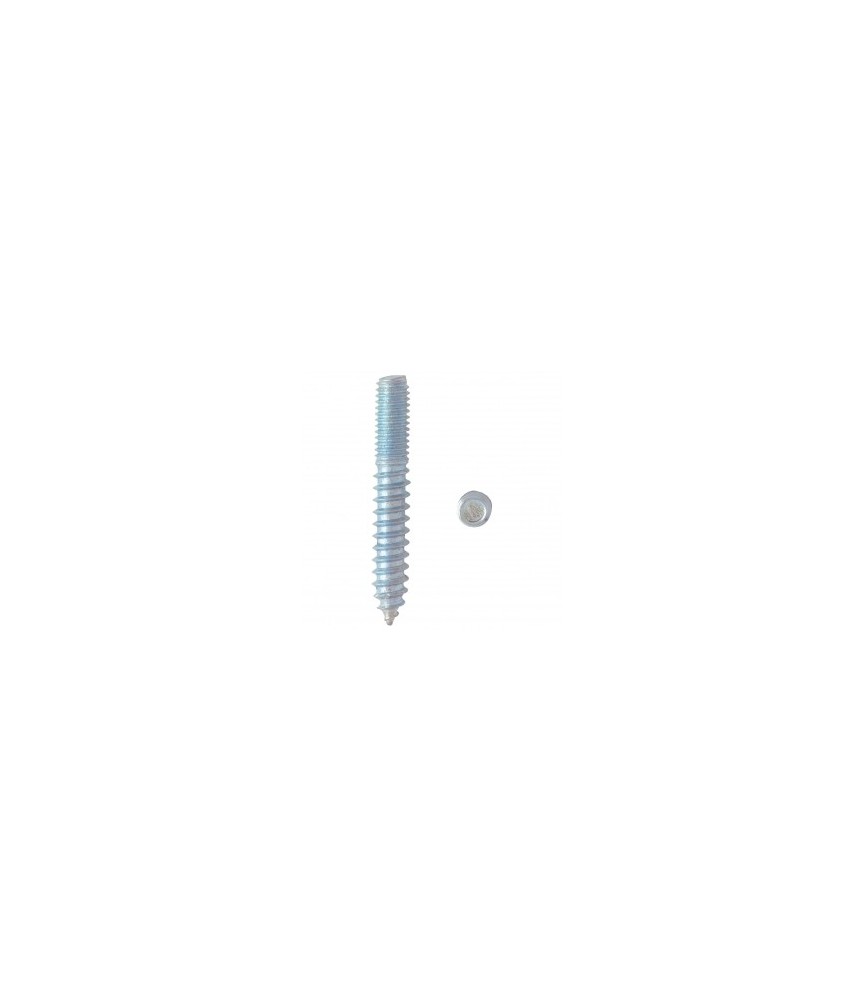 Vis double filet bois/métal acier zingué / 6 x 50 mm - FIX'PRO Vis double filet bois/métal acier zingué / 6 x 50 mm - FIX'PRO