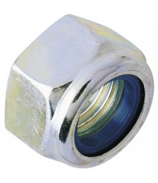 Fix'Pro - Ecrou hexagonal indesserrable acier zingué 10 mm - Lot de 4 - FIX'PRO