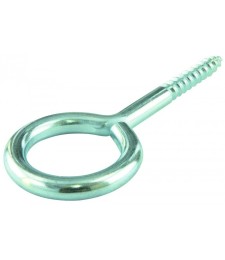 Piton à visser acier zingué -  3,3 x 20 mm - Par 6 - FIX'PRO