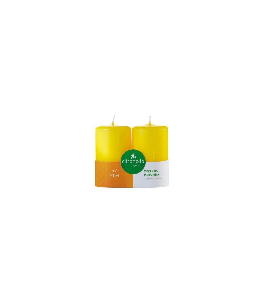 Bougies parfumées - Citronnelle - DEVINEAU Bougies parfumées - Citronnelle - DEVINEAU