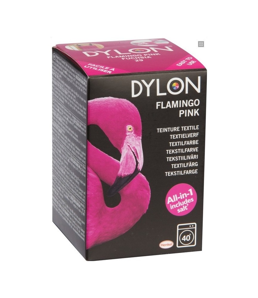 Teinture textile pour machine à laver - Fuchsia - 350 g - DYLON