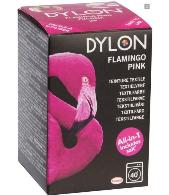 Teinture textile pour machine à laver - Fuchsia - 350 g - DYLON