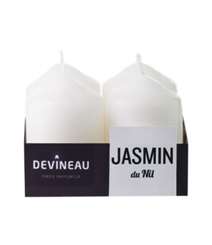 Bougie parfumée - Pot en verre - Jasmin du nil - DEVINEAU