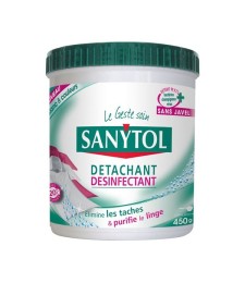 Poudre détachante désinfectante 450 g de SANYTOL