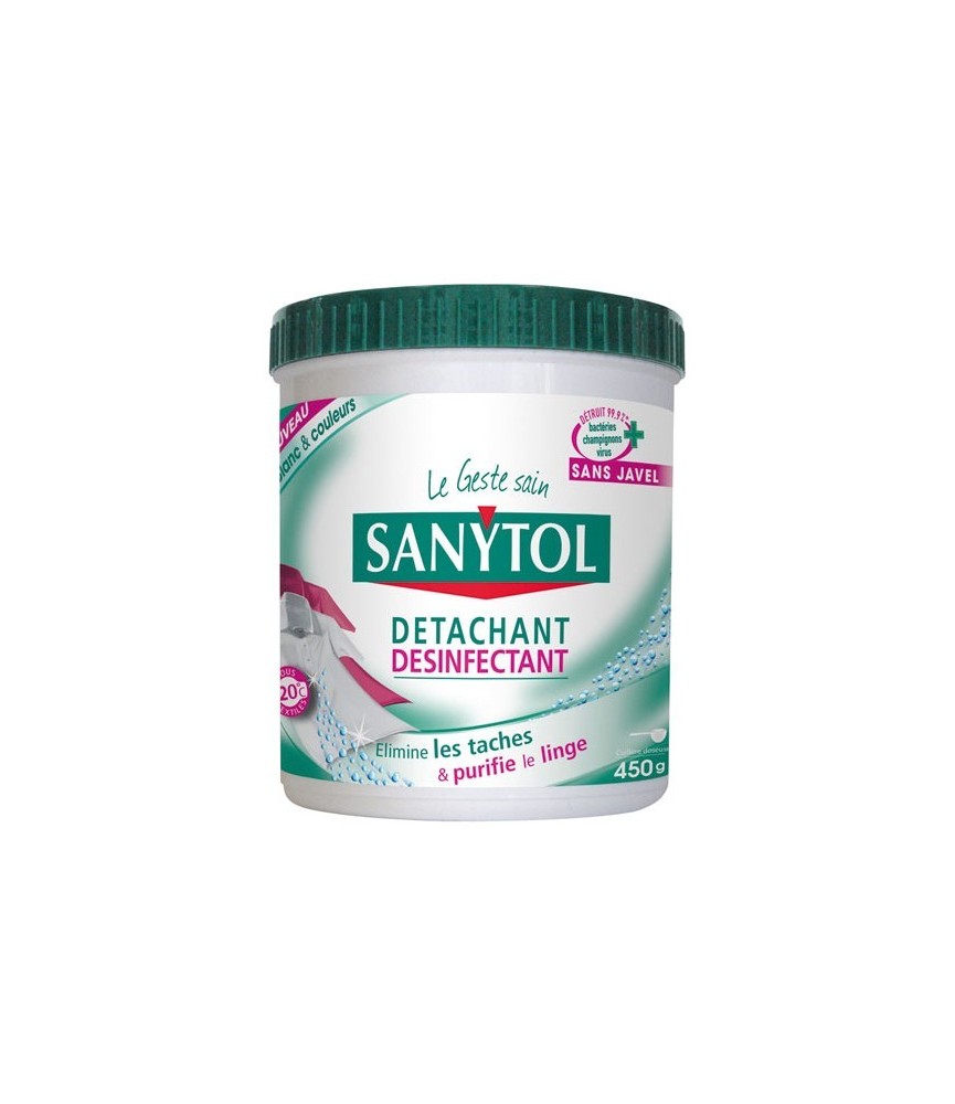 Poudre détachante désinfectante 450 g de SANYTOL