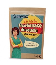Bicarbonate de soude Alimentaire - THE FABULOUS - 1KG - STARWAX