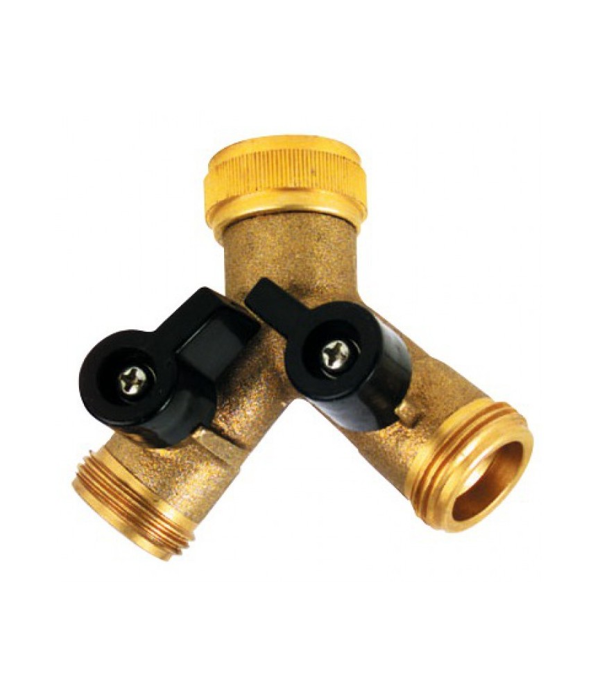 Sélecteur en Y pour robinet - 20 x 27 mm - CAP VERT