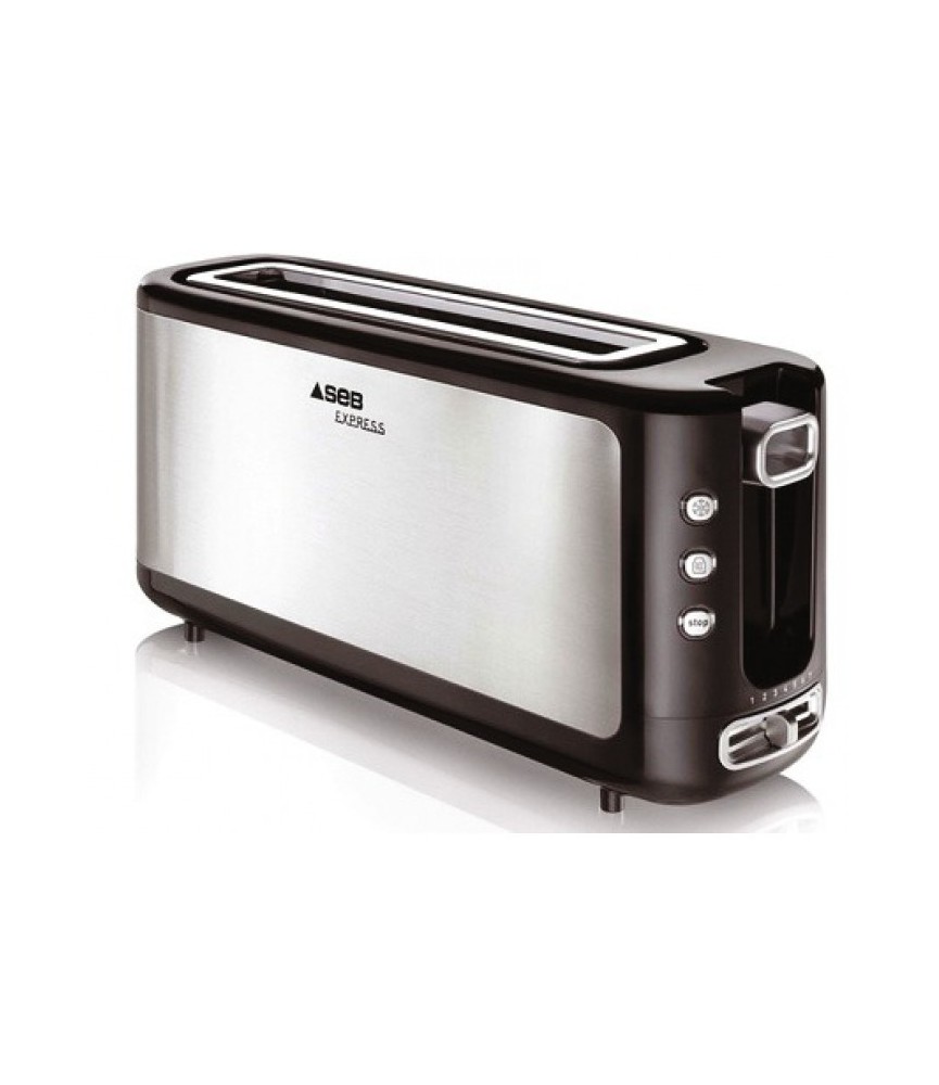 Grille-Pain Express Inox/Noir 37 x 18 x 10 cm - TEFAL