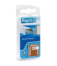 Agrafe n°1 Rapid Agraf - Dimensions 8 mm - 860 agrafes