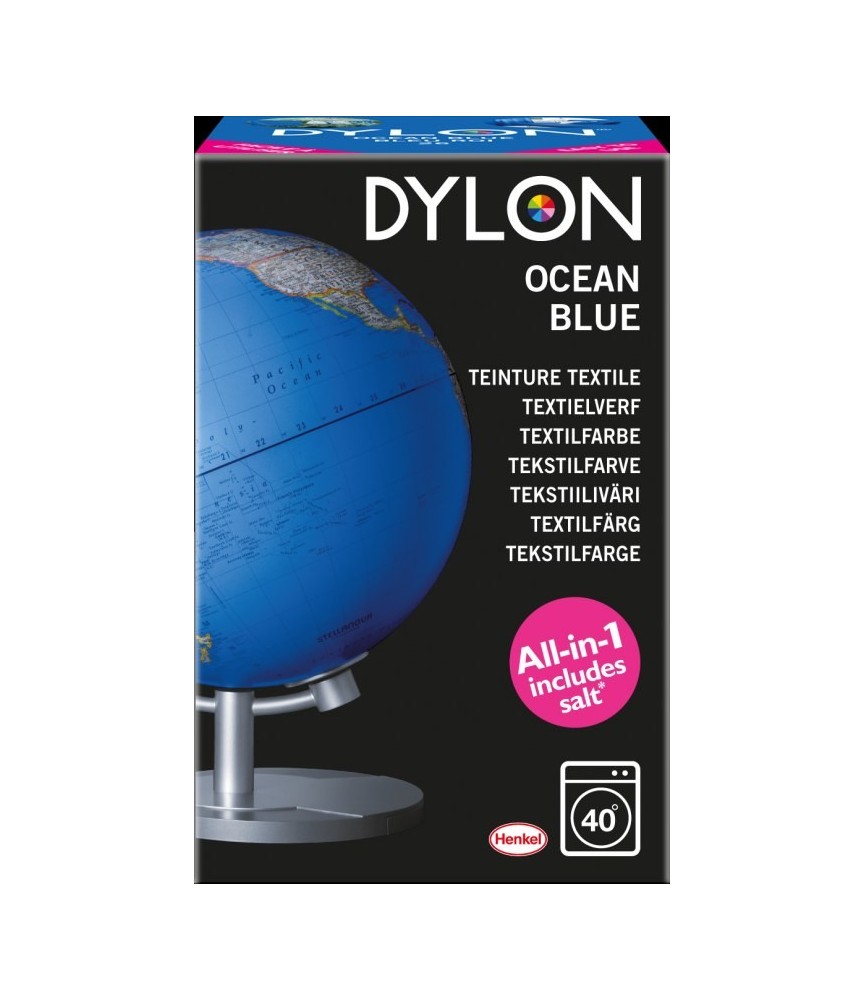 Teinture textile pour machine à laver - Bleu roi - 350 g - DYLON Teinture textile pour machine à laver - Bleu roi - 350 g - DYLON