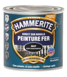 Hammerite - Peinture mat ferronerie - 250 ml