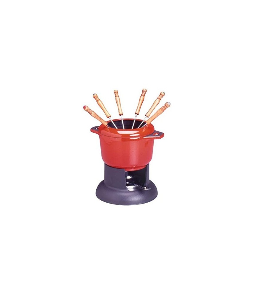 Service fondue - Rouge - INVICTA