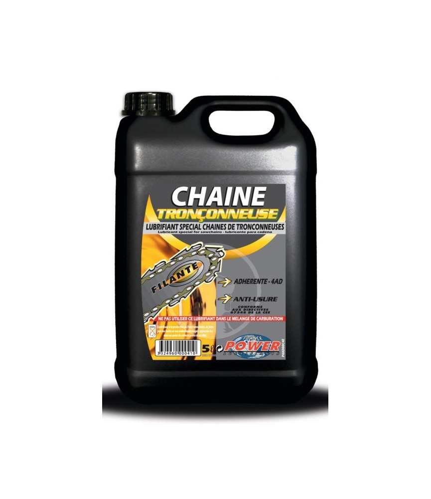 Huile filante spéciale chaine tronconneuse / Bidon 5 l - MINERVA Huile filante spéciale chaine tronconneuse / Bidon 5 l - MINERVA