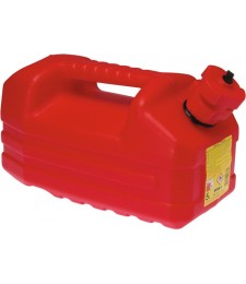 Jerrican rouge 5 L avec bouchon verseur - EDA
