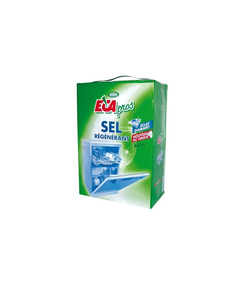 Sel anti-calcaire Eca pros - 4 sachets 1 kg Sel anti-calcaire Eca pros - 4 sachets 1 kg