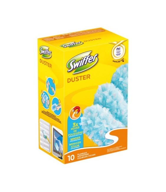 Plumeau Dusters - 10 recharges de SWIFFER