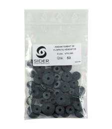Pochette de 50 clapet perçé -