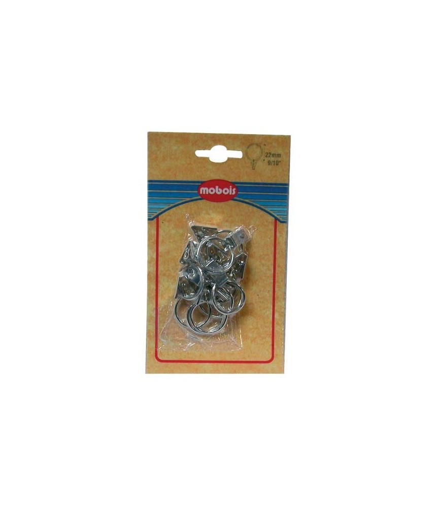 MOBOIS ANNEAU PINCE D 22 NICKELE X 10 144221 MOBOIS ANNEAU PINCE D 22 NICKELE X 10 144221