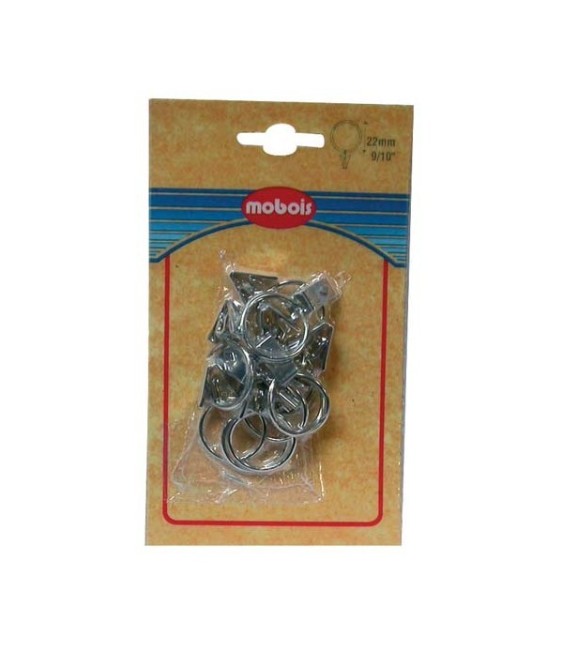 MOBOIS ANNEAU PINCE D 22 NICKELE X 10 144221