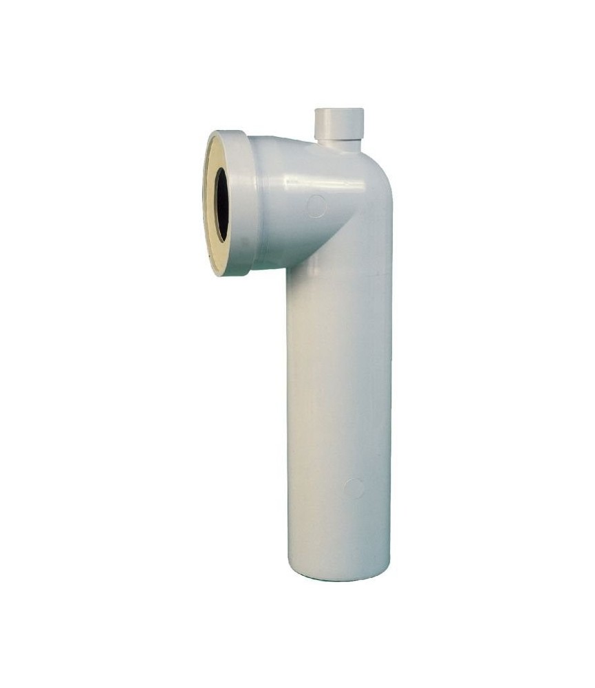 Pipe longue 100, à prise d'air - 100 x 350 mm Pipe longue 100, à prise d'air - 100 x 350 mm