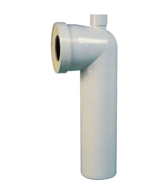 Pipe longue  100, à prise d'air -  100 x 350 mm
