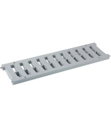 Grille pour caniveau PVC - Gris -