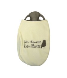 Bouillotte "ma CHOUETTE " avec housse - LAGUELLE