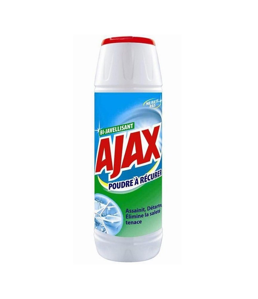 Poudre à récurer bi-javelisant - 750 Grs - AJAX Poudre à récurer bi-javelisant - 750 Grs - AJAX