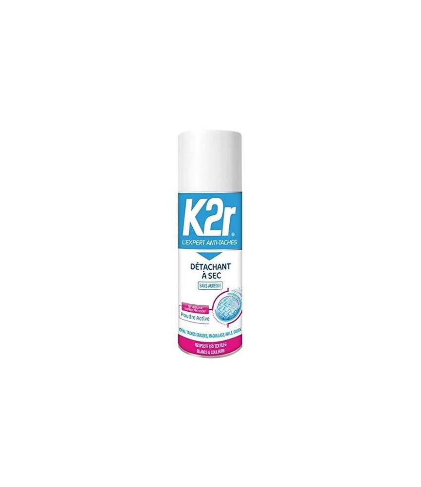 K2R - Bombe détachant à sec GM 270ML NET 200ML K2R - Bombe détachant à sec GM 270ML NET 200ML