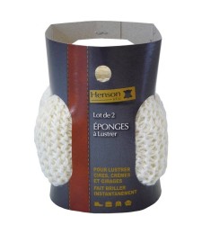 Eponge à lustrer - Lot de 2 - GERLON