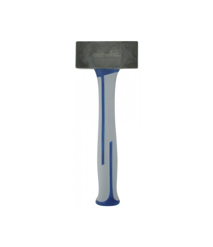 Massette carrée tri-matière angles vifs 1,250 kg - OUTIBAT