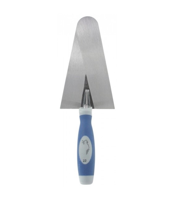 Truelle italienne ronde Bi-matière - 22 cm - OUTIBAT