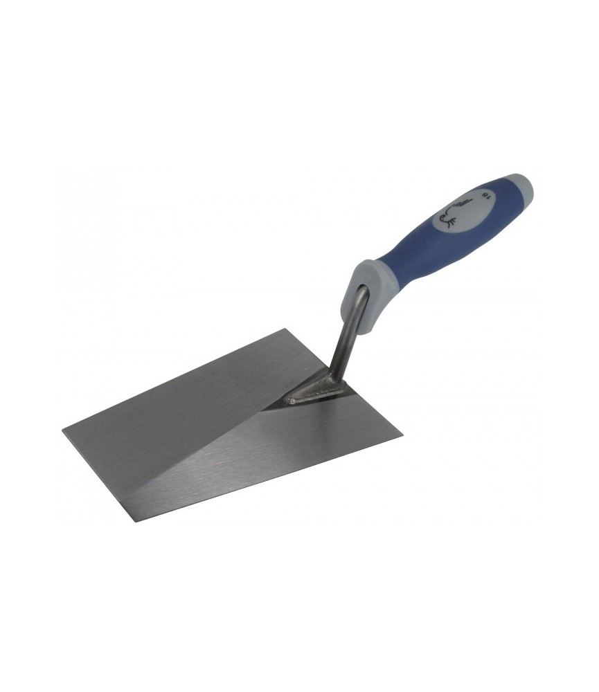 Truelle italienne carrée bi-matière 18 cm - OUTIBAT Truelle italienne carrée bi-matière 18 cm - OUTIBAT