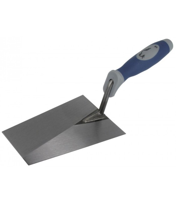Truelle italienne carrée bi-matière 18 cm - OUTIBAT
