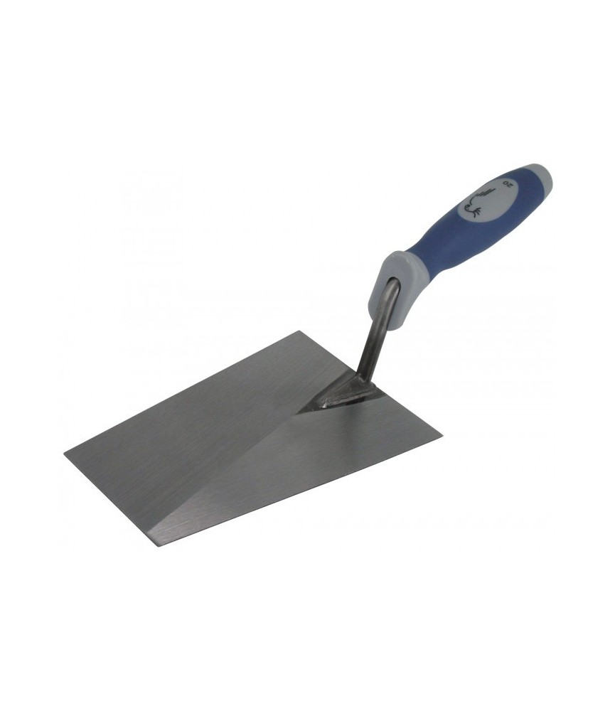 Truelle italienne carrée bi-matière 20 cm - OUTIBAT Truelle italienne carrée bi-matière 20 cm - OUTIBAT