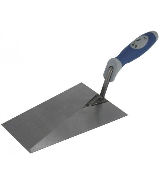 Truelle italienne carrée bi-matière 22 cm - OUTIBAT