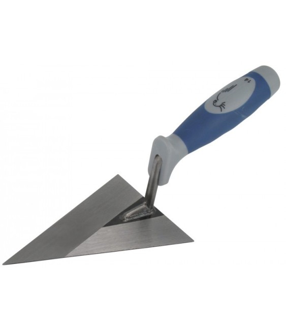 Truelle triangulaire bi-matière 14 cm - OUTIBAT